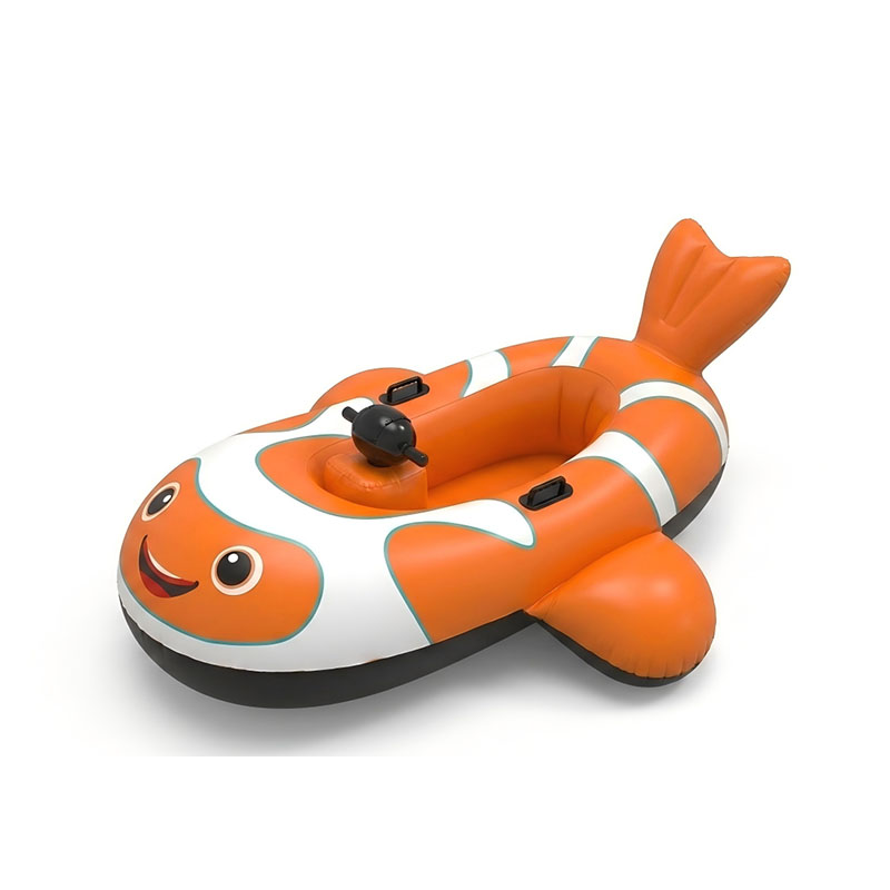 قارب كهربائي قابل للنفخ من نوع عائلة Clownfish